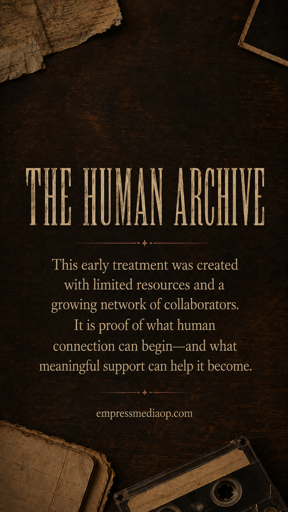 This early treatment is proof of what human connection can begin.